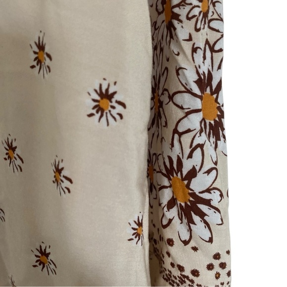 SHEIN Curve Daisy Printed Full Button Tunic Top/Dress 4Xl - Picture 4 of 6